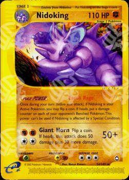 Nidoking - Aquapolis (Rare) [AQ-24]
