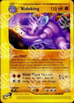 Nidoking - Aquapolis (Rare) [AQ-24]