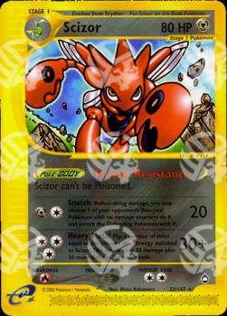 Scizor - Aquapolis (Rare) [AQ-32]
