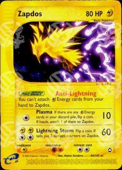 Zapdos - Aquapolis (Rare) [AQ-44]