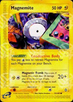 Magnemite - Aquapolis (Common) [AQ-91]