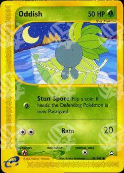 Oddish - Aquapolis (Common) [AQ-97]