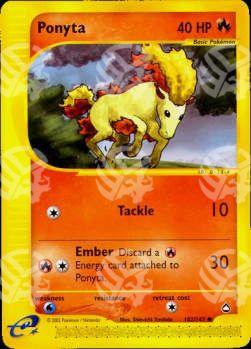 Ponyta - Aquapolis (Common) [AQ-102]