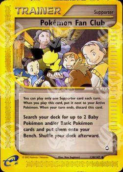 Pokémon Fan Club - Aquapolis (Uncommon) [AQ-130]