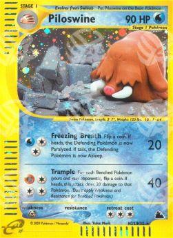 Piloswine - Skyridge (Holo Rare) [SK-H22]