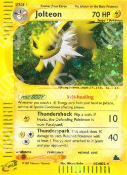 Jolteon - Skyridge (Holo Rare) [SK-H12]