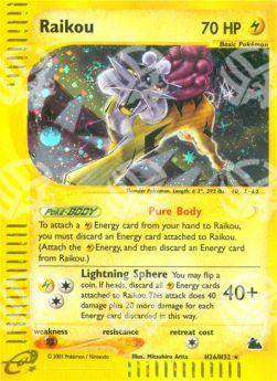Raikou - Skyridge (Holo Rare) [SK-H26]