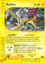 Raikou - Skyridge (Holo Rare) [SK-H26]