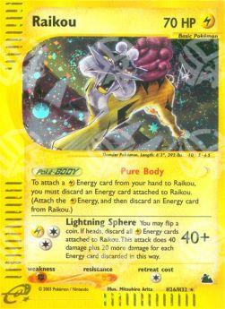 Raikou - Skyridge (Holo Rare) [SK-H26]
