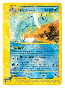 Vaporeon - Skyridge (Rare) [SK-33]