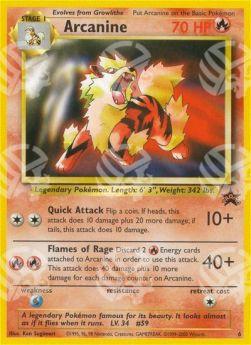 Arcanine - Wizards Black Star Promos (Promo) [WP-6]