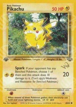 Pikachu - "W" Promos (Promo) [WPR-JU 60]