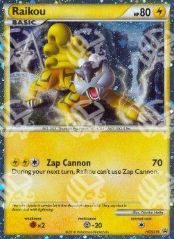 Raikou - HGSS Black Star Promos (Promo) [HGSS-19]