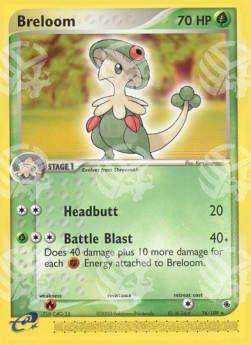Breloom - EX Rubino & Zaffiro (Rare) [RS-16]