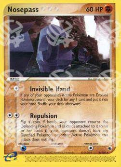 Nosepass - EX Rubino & Zaffiro (Rare) [RS-18]