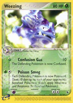 Weezing - EX Rubino & Zaffiro (Rare) [RS-24]