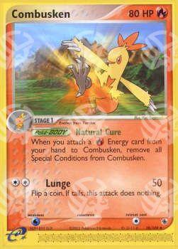 Combusken (Natural Cure) - EX Rubino & Zaffiro (Uncommon) [RS-28]
