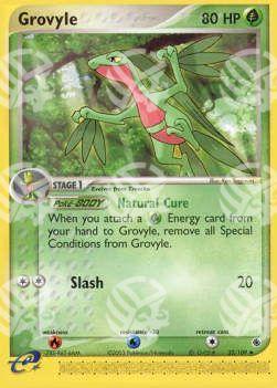 Grovyle (Natural Cure) - EX Rubino & Zaffiro (Uncommon) [RS-32]