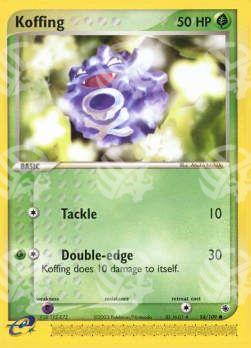 Koffing - EX Rubino & Zaffiro (Common) [RS-54]