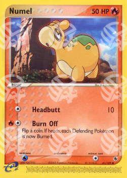 Numel - EX Rubino & Zaffiro (Common) [RS-61]