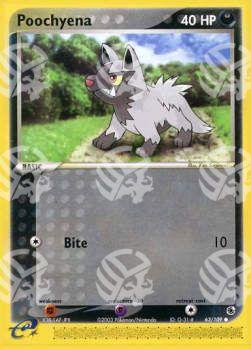Poochyena (Bite) - EX Rubino & Zaffiro (Common) [RS-63]