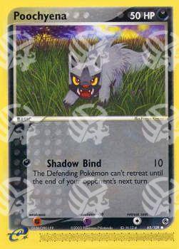 Poochyena (Shadow Bind) - EX Rubino & Zaffiro (Common) [RS-65]