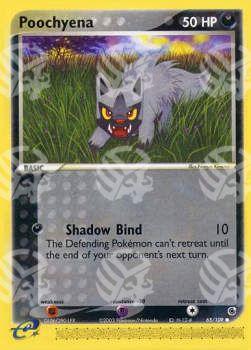 Poochyena (Shadow Bind) - EX Rubino & Zaffiro (Common) [RS-65]