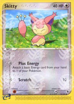 Skitty (Plus Energy) - EX Rubino & Zaffiro (Common) [RS-70]