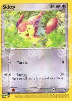 Skitty (Tackle) - EX Rubino & Zaffiro (Common) [RS-71]