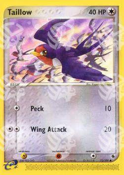 Taillow - EX Rubino & Zaffiro (Common) [RS-72]