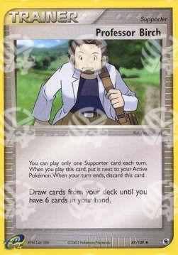 Prof. Birch - EX Rubino & Zaffiro (Uncommon) [RS-89]