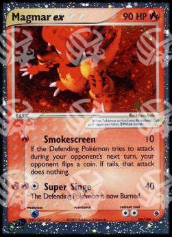 Magmar ex - EX Rubino & Zaffiro (Ultra Rare) [RS-100]