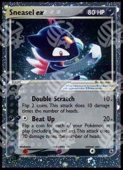 Sneasel ex - EX Rubino & Zaffiro (Ultra Rare) [RS-103]
