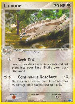 Linoone - EX Trainer Kit (Common) [TK1-Latios-3]