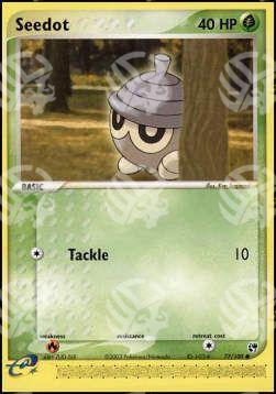 Seedot (Tackle) - EX Tempesta di Sabbia (Common) [SS-77]