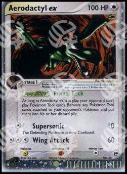 Aerodactyl ex - EX Tempesta di Sabbia (Ultra Rare) [SS-94]