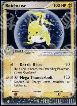 Raichu ex - EX Tempesta di Sabbia (Ultra Rare) [SS-98]