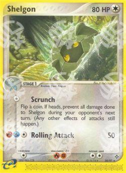 Shelgon (Scrunch) - EX Drago (Rare) [DR-20]