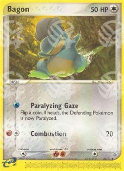 Bagon (Paralyzing Gaze) - EX Drago (Uncommon) [DR-23]