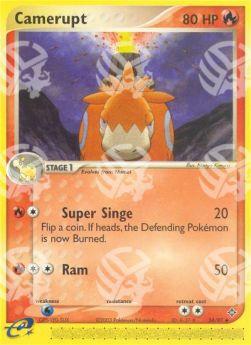 Camerupt - EX Drago (Uncommon) [DR-24]