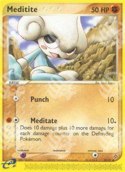 Meditite - EX Drago (Uncommon) [DR-37]