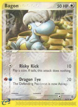 Bagon (Risky Kick) - EX Drago (Common) [DR-50]