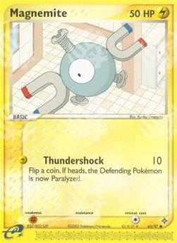 Magnemite (Thundershock) - EX Drago (Common) [DR-63]