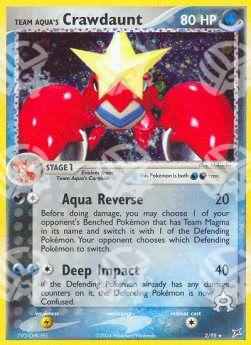 Team Idro Crawdaunt (W/D) - EX Team Magma vs Team Idro (Holo Rare) [MA-2]