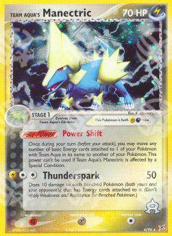 Team Idro Manectric (L/D) - EX Team Magma vs Team Idro (Holo Rare) [MA-4]