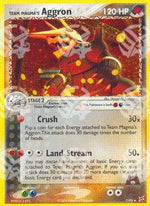Team Magma Aggron - EX Team Magma vs Team Idro (Holo Rare) [MA-7]