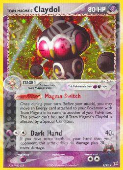 Team Magma Claydol (P/D) - EX Team Magma vs Team Idro (Holo Rare) [MA-8]