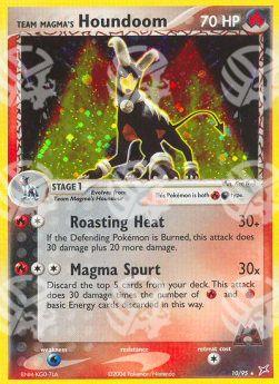 Team Magma Houndoom (F/D) - EX Team Magma vs Team Idro (Holo Rare) [MA-10]