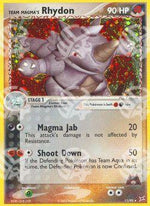 Team Magma Rhydon (F/D) - EX Team Magma vs Team Idro (Holo Rare) [MA-11]