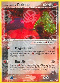 Team Magma Torkoal - EX Team Magma vs Team Idro (Holo Rare) [MA-12]